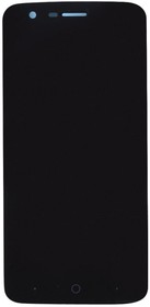 Фото 1/2 Дисплей (LCD модуль) для ZTE Blade V8 Lite в сборе с тачскрином (черный)