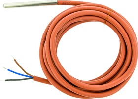 DS18B20-IP67-2.5 (3-wire) (гильза 50 х 5 мм), Герметичный датчик температуры DS18B20, IP67, трехпроводный, кабель 2,5 м, Smartmodule | купить в розницу и оптом