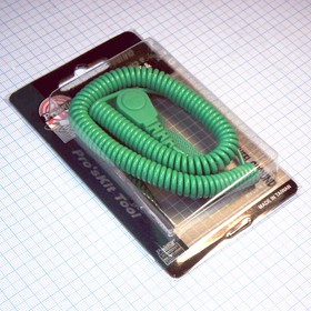 Фото 1/10 8PK-611, (Браслет антистатический ProSkit 8PK-611 10 МОм, 3 метра)