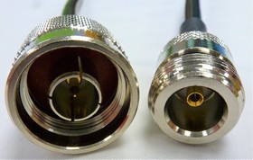 CA197/240-XY, Male N Type to Female N Type Coaxial Cable, 5m, LMR-240 Coaxial, Terminated