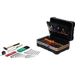 6750, 64 Piece Electricians Tool Kit with Case