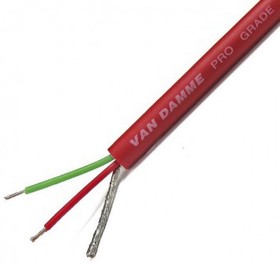 Фото 1/2 268-009-020, Screened Microphone Cable, 0.22 mm² CSA, 4.85mm od, 100m, Red