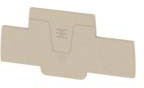 Фото 1/2 1547690000, Connector Accessories End Plate Straight Wemid Beige