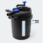 Напорный фильтр УФ 11 Вт для прудов до 6 м3 CPF-2500