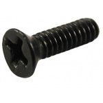 1550MS100BK, Cross M3.5 Flat Tamper Proof Security Screw x 12.0mm
