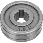 93654, Подающий ролик, U профиль под алюминиевую проволоку 1,0-1,2 мм, 2 шт