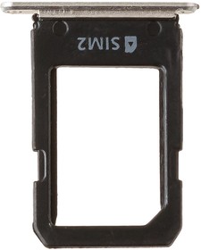 Фото 1/2 Держатель SIM карты для Samsung Galaxy A7 2016 SM-A710 (1 SIM карта), золото