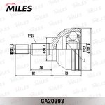 ШРУС наружный RENAULT LAGUNA/ESPACE 2.0-2.2 02- (SKF VKJA5383) GA20393