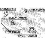 HYM-TUCMTFR, HYM-TUCMTFR_подушка ДВС передняя! \ Hyundai Tucson 2.0/2.7 04-06