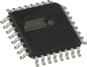 Фото 1/3 ATMEGA48V-10AU, Микроконтроллер AVR 4K-Флэш-память/512k- ОЗУ/256-ЭППЗУ+8x10 АЦП, электропитание 1,8...5,5В