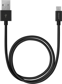 Фото 1/3 72229, Кабель Deppa USB - micro USB, 3м, черный