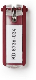 195703, Plastic Key Tags