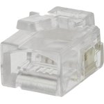 MHRJ126P6CR, MHRJ Series Male RJ12 Connector, Cable Mount, UTP Shield