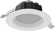 Varton Светодиодный светильник DL-01 круглый встраиваемый 120x65 мм 11 Вт 3000 K IP54 RAL9010 белый матовый