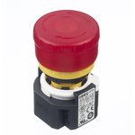 XA1E-LV302Q4-R, Emergency Stop Switches / E-Stop Switches 16mm Emergency-Stop Lighted