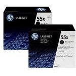 HP CE255XD Картридж ,Black{LJ P3015, Black, (2 х 12500стр), 2-pack}