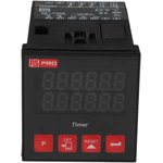 Panel Mount Timer Relay, 230V ac, 1-Contact, 1-Function, SPDT