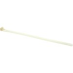 Cable Tie, Releasable, 250mm x 7.6 mm, Natural Nylon, Pk-100
