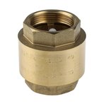 Brass Single Check Valve, BSPP 1-1/2in, 12 bar