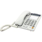 Panasonic KX-TS2368RUW (белый) {2 линии, конференц-связь, спикер. ...