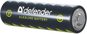 Фото 1/10 Батарейка DEFENDER BATTERY ALKALINE AA 1.5V/LR6-4B 4PCS 56012
