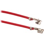 M40-9020099, Female M40 to Unterminated Crimped Wire, 0.3m, 28AWG, Red