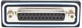 Фото 1/5 SDF-S25-203L011, D-Sub Standard Connectors 25 pin solder cup F flash 4-40 int thrd