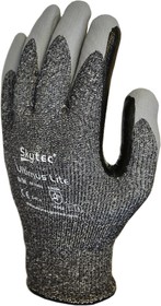 SKY683, Grey Glass Fibre, HPPE Cut Resistant Work Gloves, Size 9, Large, Nitrile Coating