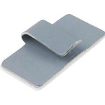 RND 475-00480, Self-Adhesive Clip 19.4 mm Steel Pack of 100 pieces