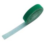 RND 475-00465, Hook and Loop Cable Tie 10m x 20mm Polyamide / Polypropylene Green