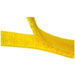 RND 475-00455, Hook and Loop Cable Tie 10m x 15mm Polyamide / Polypropylene Yellow