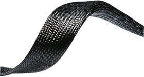 HEGPX30 PET BK 50, Cable Sleeving 19 ... 45mm Polyester Black