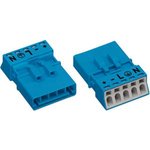 890-1115, Male connector Plug / Plug 5 Positions 4.4mm
