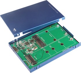 EX-3671, USB Micro-B External Enclosure, M.2/mSATA