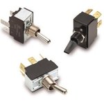 2GL54-73, Toggle Switches 2-pole, ON - None - ON, 10A/15A 250VAC/125VAC 3/4 HP ...