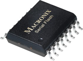 MX25L3233FMI-08G, Флеш память, Последовательная NOR, 32 Мбит, 4М x 8бит, SPI, SOP, 16 вывод(-ов)
