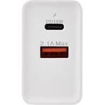 16-0278, Сетевое зарядное устройство для iPhone/iPad Type-C + USB 3.0 с Quick ...
