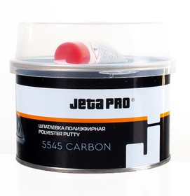 Фото 1/6 5545/1,8, Шпатлевка с углеволокном JetaPro Carbon 1,8 кг