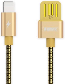 Фото 1/2 USB кабель REMAX Tinned Copper Series Cable RC-080i для Apple 8 pin золотой