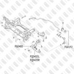 FQ0435L, Рычаг подвески NISSAN X-Trail 00-