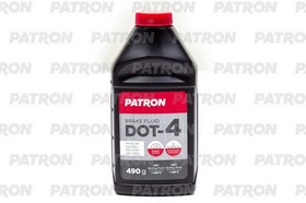 Фото 1/2 Жидкость тормозная PATRON Brake Fluid DOT4 424 мл PBF450
