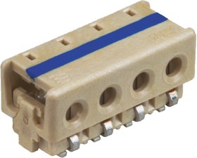 Фото 1/10 2106003-2, 2-Way IDC Connector Socket for Surface Mount, 1-Row