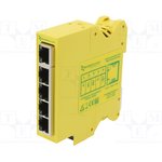 SW-515, Unmanaged Ethernet Switches Compact Industrial 5 Port Gigabit