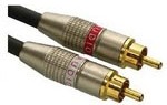 65-4206, Cable Assembly Audio 2m 2(RCA) to 2(RCA) PL-PL