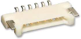 53780-0670, Pin Header, Wire-to-Board, 1.25 mm, 1 Rows, 6 Contacts, Surface Mount, PanelMate 53780