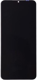 Фото 1/3 Дисплей (LCD модуль) для Samsung Galaxy A22 SM-A225 GH82-25944A в рамке (черный) 100% OR