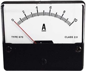 Головка измерительная Амперметр, размер 70x60 мм, 10А, марка SD670, точность 2.5