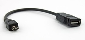 USB адаптер для устройств с функцией OTG под флэшки разъем micro USB