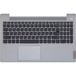 Клавиатура (топ-панель) для ноутбука Lenovo IdeaPad 5-15 черная с серебристым ...