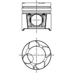 97458600, Поршень ДВС PISTON MAN 108,00